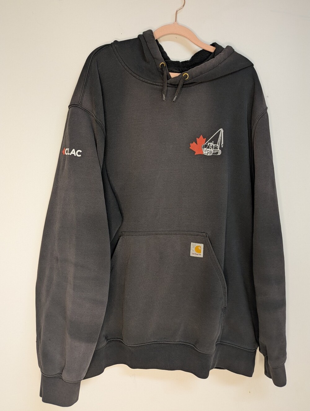 Carhartt Hooded Branded Hoodie Size 2XL